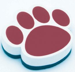 Magnetic Whiteboard Eraser Maroon Paw