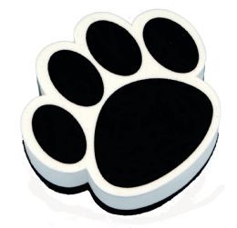 Magnetic Whiteboard Eraser Black Paw