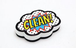 24 Pieces Magnetic Whiteboard Eraser CLEAN! - Erasers