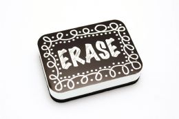 24 Pieces Magnetic Whiteboard Eraser Chalk Loops - Erasers