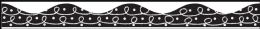 24 Wholesale Magnetic Scallop Border 12 inch x1 inch, Black & White Chalk Loops