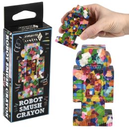 12 pieces Robot Smush Crayon - Chalk,Chalkboards,Crayons