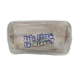 12 of It's Time To Disco White Cosmetic Bag