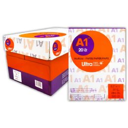 10 of A1 Ultra 8.5" X 11" White Copy Paper (10 Reams/case)