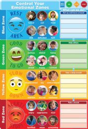 24 of Control Your Emotions 13" X 19" Smart Poly Chart