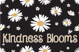 24 Pieces The Original Fun Mat, Welcome Mat, 15.5" X 23.5", Kindness Daisies Welcome - School and Office Supply Gear