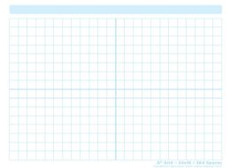 24 Pieces 1/2" Grid Blocks, 468 Blocks, Space Savers, Postermat Pals, 13" X 9.5" Smart Poly, Single Sided - School and Office Supply Gear