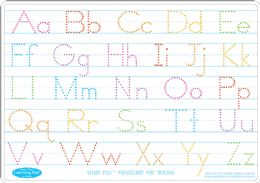 20 Packs 10 Smart Poly Learning Mats 12 inch x17 inch, DoublE-Sided,traditional Manuscript Tracing 95012 - School and Office Supply Gear