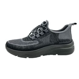 12 pieces Women's Sneaker Black - Women's Sneakers