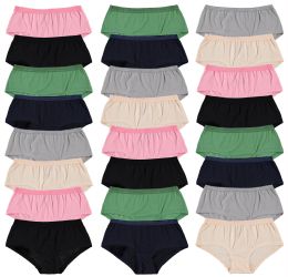 Yacht & Smith Womens Cotton Blend Underwear In Assorted Colors Size 7xlarge