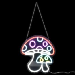 10 pieces 15 inch x13.6 inch Neon Mushroom Light - Night Lights