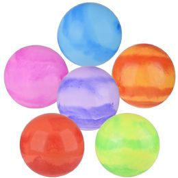 48 of (t) 18 inch Marble Two Color Vinyl Ball 48/cs