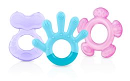 16 pieces Nuby 3-Stage Teether Set - Baby Accessories