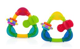 48 pieces Nuby Spin N' Teethe Triangle Teether - Baby Accessories