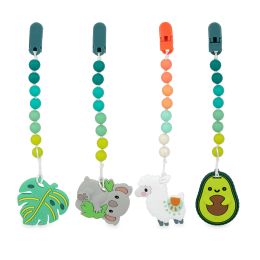 16 pieces Nuby Silicone Drop Pacifinder With Character Teether - Assorted Characters - Baby Accessories