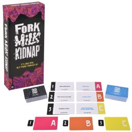 6 pieces Hasbro Fork Milk Kidnap - Card Games