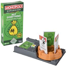 6 pieces Hasbro Monopoly Buy Everything - Card Games