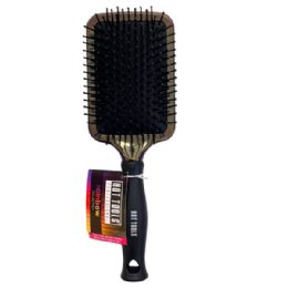 6 pieces Hot Tools Professional Rainbow Collection Paddle Brush - Assorted Cosmetics