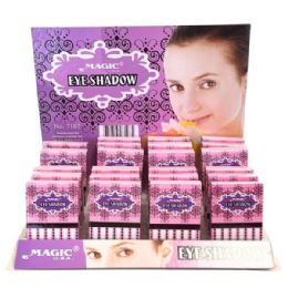 48 pieces Eyeshadow Quad Palette In Countertop Display - Eye Shadow & Mascara