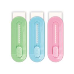 36 of 2-Piece retractable eraser