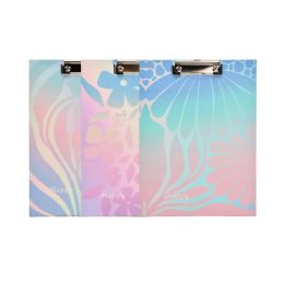 24 Pieces Clip Board Assorted Printed Designs 12x9inch - Clipboards and Binders