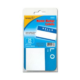 36 Pieces Hello Name Badge Labels - Labels