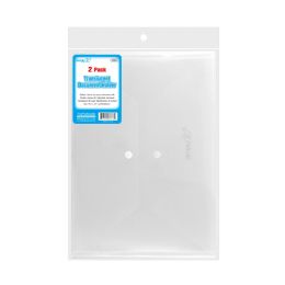 48 Pieces 2-pack Translucent Document Holder - Envelopes