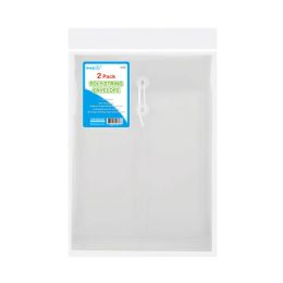 48 Pieces 2-Pack Document Holder Poly String - Envelopes