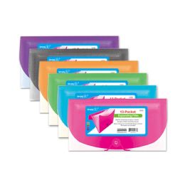 48 Pieces 13-pockets expanding file Assorted Check Size - Envelopes