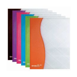 48 Pieces 2-pockets poly portfolio - Envelopes