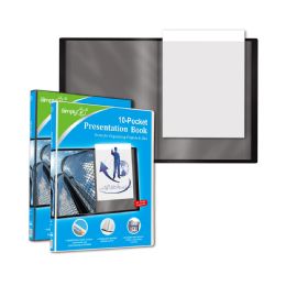48 Pieces 10-Pocket Presentation Book - Clipboards and Binders