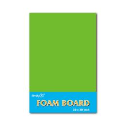 25 Pieces Fluorescent foam board green - Poster & Foam Boards