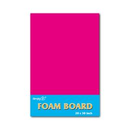 25 Pieces Fluorescent foam board Hot Pink - Poster & Foam Boards