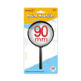 36 Pieces Round Magnifier 4" Diameter - Magnifying  Glasses