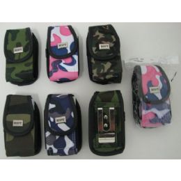 96 Pieces Camo Cell Phone CasE-Velcro - Cell Phone Accessories