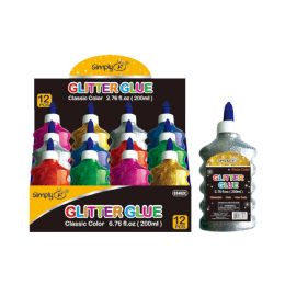 24 Pieces Glitter Glue Classic Color 12ct 200nl - Glue