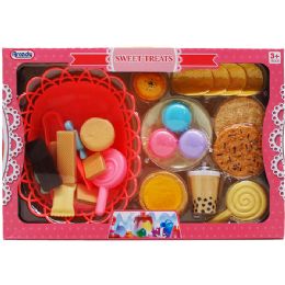 12 pieces 25pc Dessert Food Play Set In Window Box - Boys Toy Sets