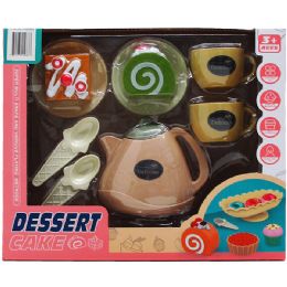 8 pieces 10pc Dessert Food Play Set In Window Box - Boys Toy Sets