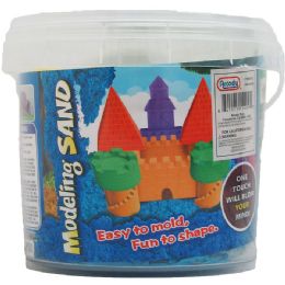 12 pieces Diy Molding Sand Play Set In 5.75" Container, 3 Assrt - Boys Toy Sets