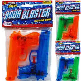 144 Sets 2pc 5" Water Gun In Poly Bag 3 Assrt Clrs - Water Guns