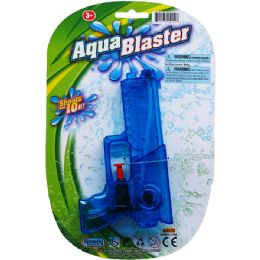 72 Pieces 6.25" Water Gun Tied On Card 2 Assrt Clrs - Water Guns