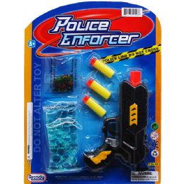 48 pieces 5.5" Dart Gun W/ Water Bullets On Blister Card, Assrt - Toy Weapons