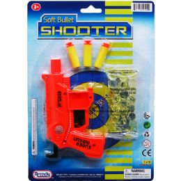48 pieces 5.5" Dart Gun W/ Water Bullets On Blister Card, Assrt - Toy Weapons