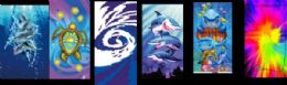 6 pieces 37" Eps Bodyboard With Leash 94x48x32cm - Store