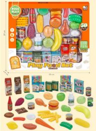 12 pieces Food Set In Open Blister Box - Girls Toy Sets