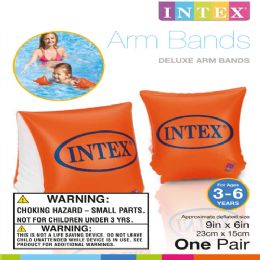 36 pieces of Intex Arm Bands Deluxe 10x6.5 Age 6-12 Pegable Box