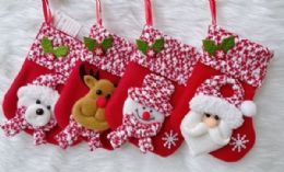 600 Wholesale Xm Stocking Asst. Designs 9*16cm