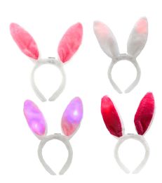 144 pieces Easter Headband With Led Lights - Assorted Colors - Easter