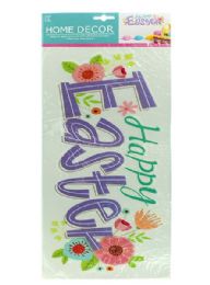 96 pieces Easter Room Decoration With Glitter - Easter