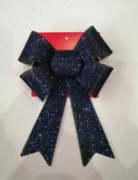 36 pieces Ribbon M Size1pc , 25*37+38cm, With 8.2cm  Blue Only - Bows & Ribbons